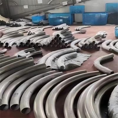satın al Sınıf 12 Alaşım Titanyum Tüp Fittings 630mm Titanyum Bend Pipe Çevrimiçi üretim