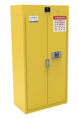 comprare Robusta cabina di sicurezza chimica progettata per lo stoccaggio di materiali tossici infiammabili, conforme agli standard OSHA NFPA ed EN14770 fabbricazione online